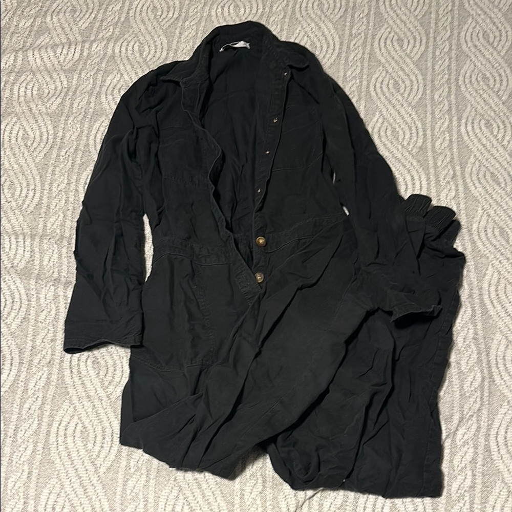 Hollister Women’s Black Utility Jumpsuit
